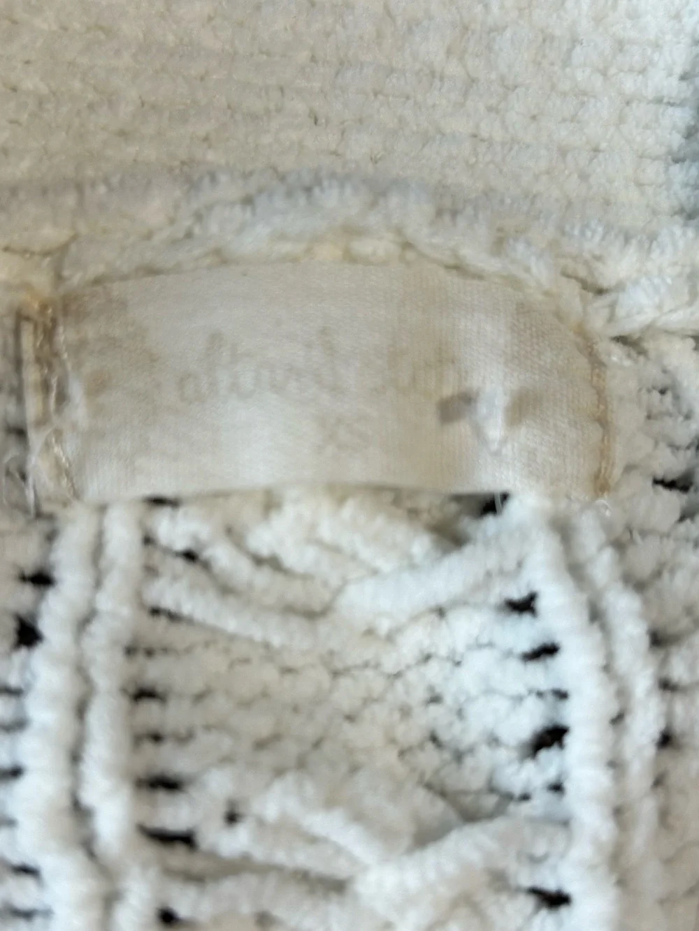 Altar'd State Ivory Cable Knit Button Cardigan - Picture 3 of 6